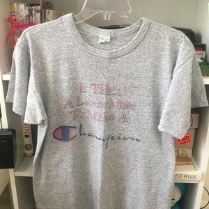 Vintage it takes a little more to make a champion